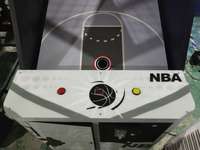 Machine de jeu de basket-ball d'arcade commerciale pliable pour intérieur, en acier inoxydable et verre, garantie 1 an, Chine