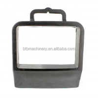 Cale de roue industrielle grande capacité en caoutchouc noir pour transpalette, modèle BTB-WH, marque BTB