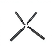Outil de rainurage interne en carbure de tungstène de petit diamètre, mini-outil de rainurage interne en carbure monobloc, pour machines-outils CNC.