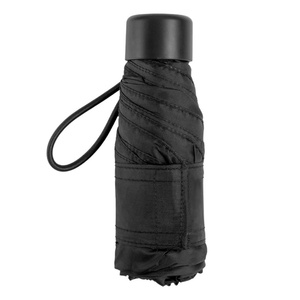 Custom Mini <b>Umbrella</b> with Logo-Business Gifts Manual Windproof Foldable Pocket Size <b>Umbrella</b> (Straight Style) - Product Image 2