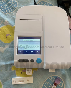 Analyseur de Fluorescence Portable Vétérinaire pour Animaux de Compagnie pour Progestérone <span class=keywords><strong>CRP</strong></span> SAA CPV CDV AB AG Tests et Diagnostic Rapide - Product Image 6