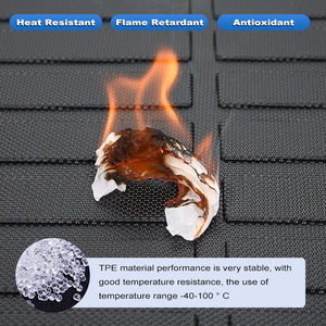 Alfombrillas Termoformadas de TPE para Coche, Revestimiento Económico para la Caja del Camioneta, Fácil Instalación, Alfombrillas con Emblema para <span class=keywords><strong>Honda</strong></span> Vezel RHD 2021-2025 - Product Image 3