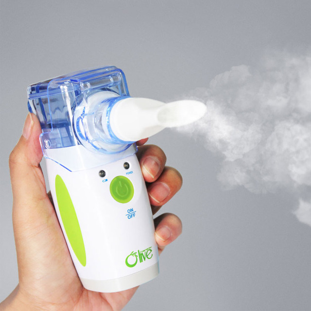 2023  New Mini Nebulizador Asthma Steam Mesh Nebulizer Portable Machine with Child and Adult Masks