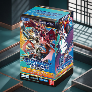 ดิจิมอน TCG เซพิชัลบูสเตอร์เวอร์ชั่น 1.5 BT01-03 บูสเตอร์บ็อกซ์ 24 ซอง ของแท้จากเกาหลี ซีลปิดสนิท การ์ดสะสมอนิเมะ ขายส่ง - Product Image 1