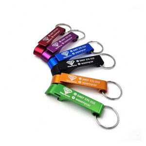 Décapsuleur de bouteille personnalisé en acier inoxydable, porte-clés, livraison rapide, style tendance - Product Image 1