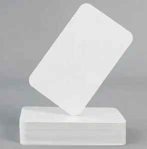 PVC Cartões de IDENTIFICAÇÃO para impressoras térmicas/800 Mícrons/86x54x0.76mm