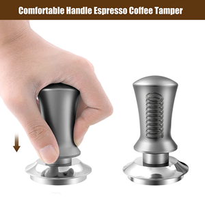 Outils de barista, tamper à café en acier inoxydable élastique calibré, accessoires pour café, tamper à ressort pour expresso 51/53/58 mm - Product Image 4