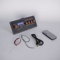 Amplifier Mobil Profesional 2 Kanal Sistem Suara Square-Dance TWS MP3 Layar Digital Baterai Lithium 37V 20W untuk Pesta Luar Ruangan