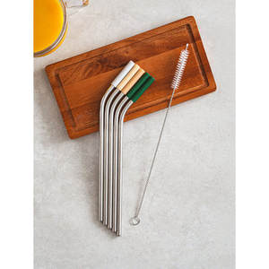 Tutte le cannucce in acciaio inox curva 5 - Product Image 1