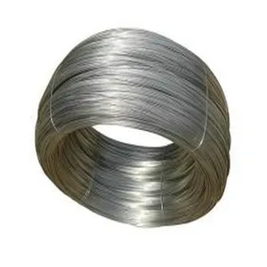 Fio galvanizado de alta elasticidade revestido de zinco, fio galvanizado de alta elasticidade de 0,3 mm, calibre 25 de carbono, 0,5 mm, recozedor macio