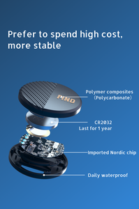 <span class=keywords><strong>Apple</strong></span> MFi certifié Low Smart Super Slim Find My Tag Tracker localisateur pour clés portefeuille sacs à cartes - Product Image 5