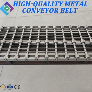 Bande transporteuse en acier inoxydable résistant à la chaleur de technologie avancée, maille métallique 304 pour systèmes industriels de cuisson et de refroidissement - Product Image 1