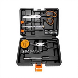 <b>Hand</b> <b>Tool</b> <b>Set</b> 1/4 In Socket 6 Point Steel Hard Case Home Maintenance Kit - Product Image 4
