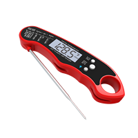 Quick Response Digital Waterproof Plastic Food Thermometer for Cooking BBQ Grill with Backlight OEM/ODM Available