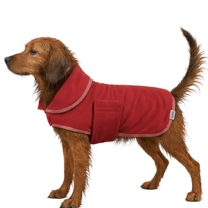 เสื้อคลุมอาบน้ำสำหรับสุนัขทำจากผ้าไมโครไฟเบอร์สองชั้นแห้งเร็วและนุ่มมากสำหรับสัตว์เลี้ยง - Product Image 4