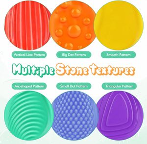 Pierres sensorielles en silicone pour l'autisme, le TDAH, les enfants, les adultes, jouets texturés apaisants <span class=keywords><strong>anti</strong></span>-<span class=keywords><strong>stress</strong></span>, jouets <span class=keywords><strong>anti</strong></span>-<span class=keywords><strong>stress</strong></span> - Product Image 3
