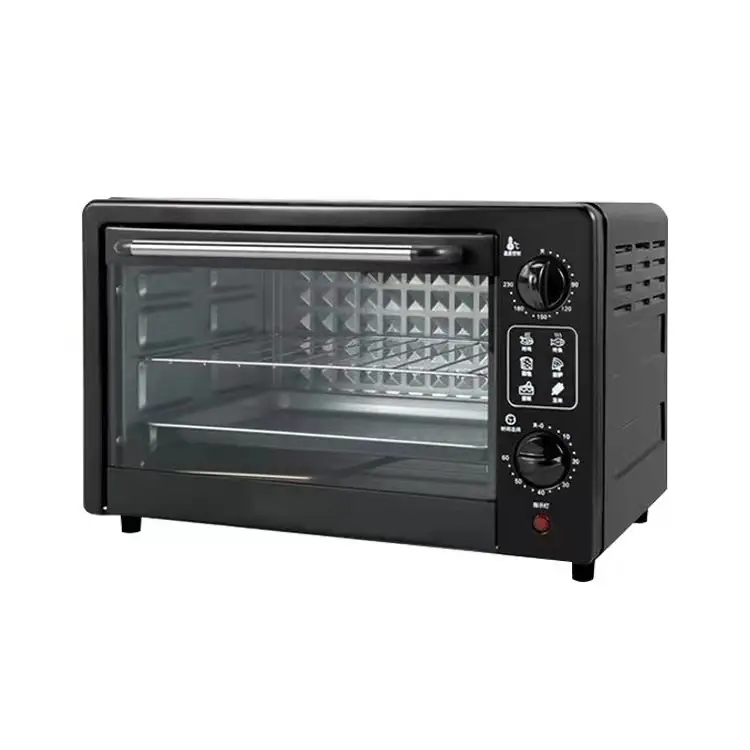 Niedriger Preis Elektro backen Toaster Koch platte Tragbare Küche im Freien 22L Mini Luxus Leicht stahl Edelstahl Power Pizza ofen