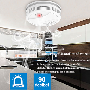 <span class=keywords><strong>Détecteur</strong></span> <span class=keywords><strong>de</strong></span> <span class=keywords><strong>fumée</strong></span> WiFi certifié PGST CE/ROHS/FCC EN14604, alimentation CC 9V, écran LCD, capteur photoélectrique, détection <span class=keywords><strong>de</strong></span> <span class=keywords><strong>fumée</strong></span> - Product Image 4