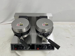 Máquina de hamburguesas UFO con revestimiento antiadherente, máquina de prensa Panini de Gelato de placas dobles - Product Image 3