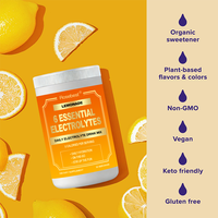 Rosebest OEM Private Label Sports Nutrition Supplement Sugar Free Natural Lemonade Flavor Vegan Hydration Electrolytes Powder