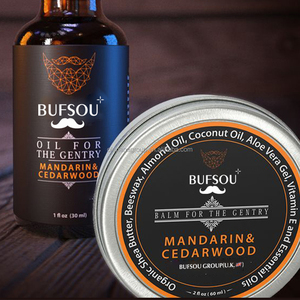 Aceite de <span class=keywords><strong>barba</strong></span> y bálsamo para <span class=keywords><strong>Barba</strong></span>, aceite de argán y jojoba, más suave, hidratado, Etiqueta Privada, Kit de cuidado de <span class=keywords><strong>barba</strong></span> para hombres, regalo de aseo, Navidad - Product Image 3