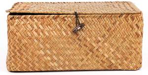 <span class=keywords><strong>Cestas</strong></span> de Almacenamiento Grandes de <span class=keywords><strong>Mimbre</strong></span> Tejido de Alta Calidad, <span class=keywords><strong>Cestas</strong></span> de Almacenamiento de Hierba Marina Natural con Tapa, Venta al por Mayor, <span class=keywords><strong>Baratas</strong></span> - Product Image 3