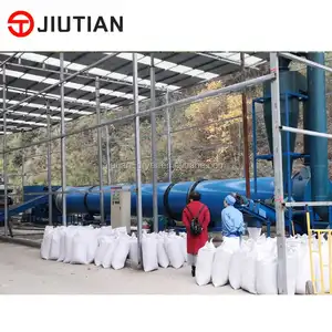 Energy Saving Potato Starch Dregs Rotary Drum Dryer for Cambodia Buyer