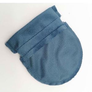 Bolsa de Terciopelo con Base Redonda y Cordón, Bolsa de Regalo con Logotipo Personalizado, Bolsa de Tela de Lujo para Empaque de Joyería, Bolsa de Almacenamiento para Recuerdos de Boda - Product Image 2