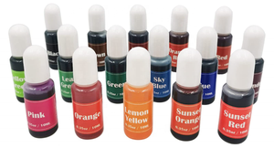 Fabrication de savon coloré colorant liquide bombes de bain ensemble de colorants savons faits à la main Slime - Product Image 3