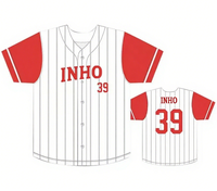Maillot de baseball personnalisé, uniforme de match respirant en polyester anti-humidité, vente en gros pour jeunes et adultes avec short et logo