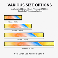 Écran LED publicitaire étiré P1.875 P2 60cm/90cm/120cm pour bord de rayonnage, affichage numérique pour supermarchés et magasins