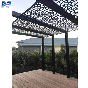 Kit bioclimatique rétractable <span class=keywords><strong>4x3</strong></span> pologne Wpc pergola en bois 4x4 pavillons en aluminium fabricants de gazebo en verre extérieur - Product Image 6
