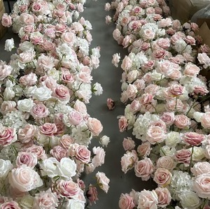 Flores Artificiales PinkLong Row para Decoración de Mesas de Boda, Conferencias y Salas de Exposiciones, Exhibición en Ventanas, Disponibles para Comercio Transfronterizo - Product Image 2