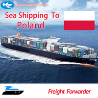 Services d'expédition porte-à-porte, transitaire maritime de Chine vers le Royaume-Uni, l'Allemagne, la France, l'Espagne, l'Europe, agent maritime DDP FCL LCL