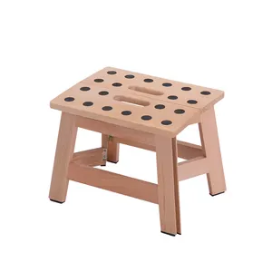 High Quality Design Cheap Foderable Anti-Slipery Wooden Stool Wooden Bench
