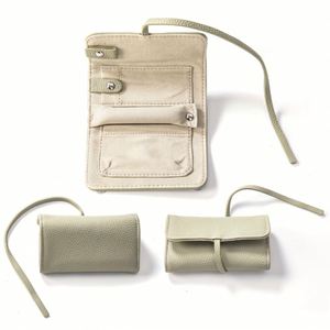 Organizador de Joyas de Viaje de Cuero PU, Bolsa Enrollable para Joyas, Regalo para Mujer, para Collares, Pendientes, Anillos, Pulseras - Product Image 2
