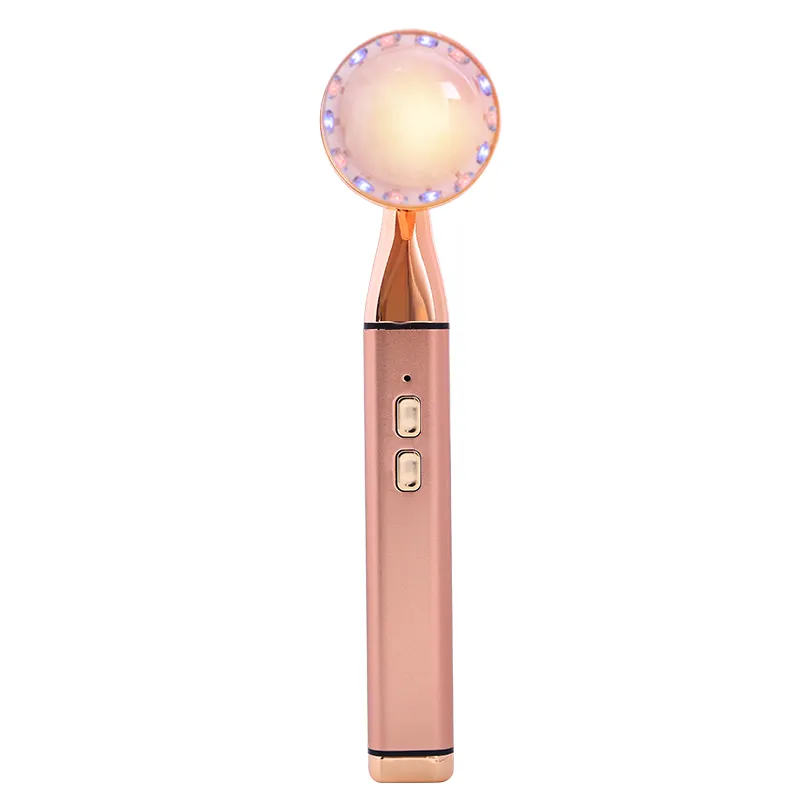 New Product Ideas Led light Beauty and Personal Care Crystal electric Face Rose Quartz Facial Face Massager