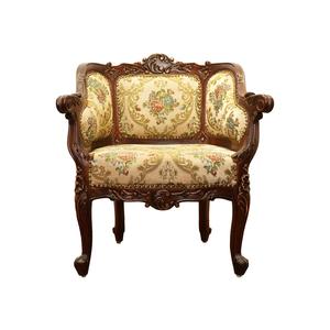 Sofás de madera anhelados de lujo Sofá de sala de estar Silla hermosa y cómoda de proveedor de confianza - Product Image 4