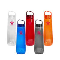 Bouteille d'eau en plastique écologique promotionnelle pour les voyages et les étudiants