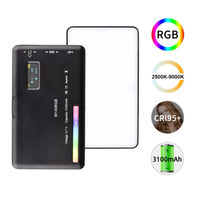 Lampe LED portable pour selfie, mini lumière d'appoint rechargeable pour téléphone portable, appareil photo, ordinateur, en ABS, pour vidéo et photographie