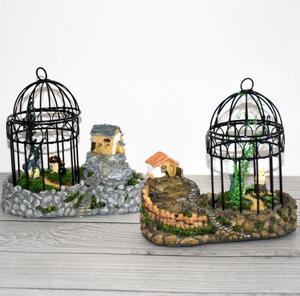 En gros Résine Mon Voisin Totoro Perroquet <span class=keywords><strong>Cage</strong></span> À Oiseaux pour La Décoration De La Maison