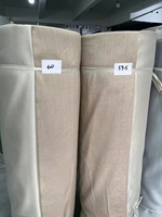Tissus occultants polyester/coton en stock, fabriqués en usine moderne à Keqiao, Chine, rideaux unis de haute qualité et bon marché, lot de 280 cm, tissés