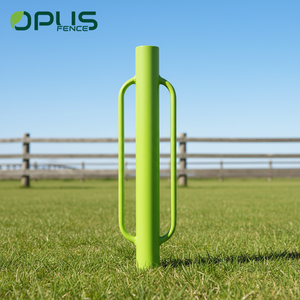 Marteau de pose de piquets manuel en acier robuste pour clôtures de sécurité, clôtures pour chevaux, imperméable, pour la protection des fermes et du bétail - Product Image 1