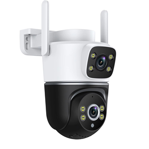 Kamera IP PTZ anti air, lensa ganda 8MP, kamera IP PTZ keamanan rumah Tuya jaringan cerdas WiFi kamera PST-F8-8MP - Product Image 4