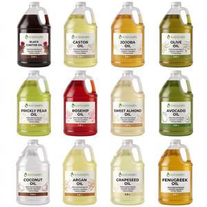 Aceites Portadores Orgánicos Prensados <span class=keywords><strong>en</strong></span> Frío al por Mayor: Semilla <span class=keywords><strong>de</strong></span> Uva, Argán, Jojoba, Rosa Mosqueta, Almendra Dulce y Semilla <span class=keywords><strong>de</strong></span> Calabaza para el Cuidado <span class=keywords><strong>de</strong></span> la Piel - Product Image 1