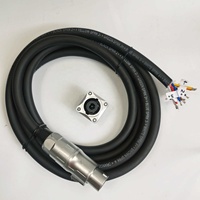 Câble audio haut de gamme 8 cœurs NL8 Speakon tressé blindé en PVC, codé par couleur, robuste et haute puissance pour voiture et home cinéma
