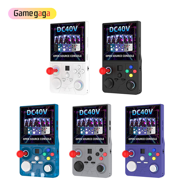 F DC40V Handheld Game Console 4 Inch Screen 64G Retro Classic Portable Video Game Player