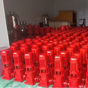 Bomba Contra Incendios Eléctrica Vertical de Hierro Fundido de Una Etapa XBD GL, Bomba de Hidrante Contra Incendios de Flujo Completo Sin Sobrecarga - Product Image 4