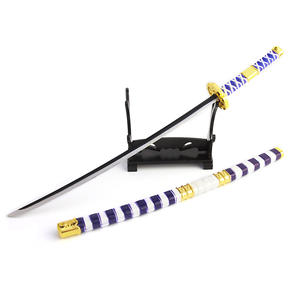 ดาบผีอนิเมะหนึ่งชิ้นดาบคาตานะ II ดาบทอรุโลหะเต็มตัวของเล่นเด็กปลอดภัยเหรียญโลหะผลิตภัณฑ์ของขวัญ - Product Image 2