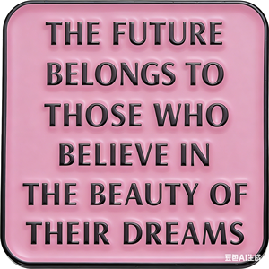 Broche de Metal con Diseño de Dibujos Animados, Joyería, Medalla, Accesorios de Disfraces, Hierro con Baño de Níquel, Letras Inglesas Creativas, Chapado en Negro - Product Image 3